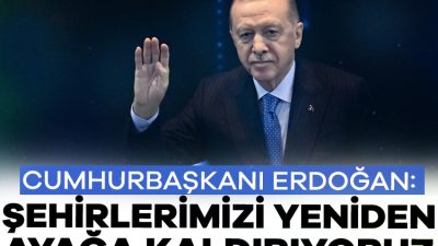 Cumhurbaşkanı Recep Tayyip Erdoğan, "Bir Oluruz 6 Şubat Depremleri Anma