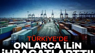 Ticaret Bakanlığı verilerine göre, ocakta geçen yılın aynı ayına göre