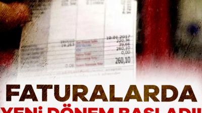 1 Şubat 2025 itibarıyla elektrik faturalarında yeni döneme geçildi. Yıllık