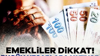 En düşük emekli aylığına yapılan zam sonrası oluşan farklar, bugün