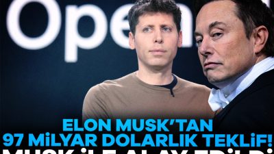 Amerikalı milyarder ve dünyanın en zengin insanı Elon Musk, başını