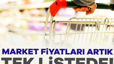 Zincir marketlerdeki 50 bine yakın ürünün fiyatlarına erişilebilecek ve karşılaştırma