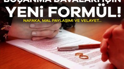 Boşanma davalarının hızlı sonuçlanması için yeni bir çalışma gündemde. AK