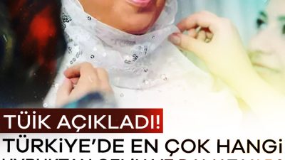 TÜİK'in açıkladığı güncel verilere göre; 2024 yılında evlenmeler de boşanmalar