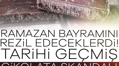 Ankara'da son tüketim tarihi geçmiş 17 ton çikolata ele geçirildi.