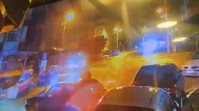 Balıkesir'in Gönen ilçesinde, polis ekiplerinin denetiminden kaçmaya çalışan 24 yaşındaki