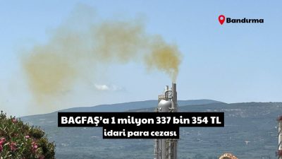 Balıkesir'in Bandırma ilçesinde faaliyet gösteren Bandırma Gübre Fabrikaları A.Ş. (BAGFAŞ),