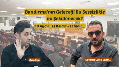 "Bir şehrin geleceği, sessizce oturanların elinde mi şekillenecek? Meclis toplantılarında
