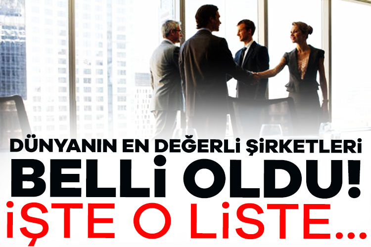Dünyanın en değerli şirketleri belli oldu: O şirketin Değeri 3,5 trilyon doları geçti Ocak ayında küresel pay piyasalarında sert dalgalanmalar yaşanırken, Apple dünyanın