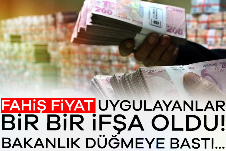 Fahiş fiyat uygulayanlar bir bir ifşa oldu! Bakanlık düğmeye bastı… Geçtiğimiz günlerde hayata geçirilen "Market Fiyatı" uygulaması vatandaşın ilgisini çekmeye