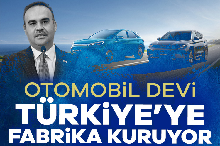 Otomobil devi Türkiye’ye fabrika kuruyor Sanayi ve Teknoloji Bakanı Mehmet Fatih Kacır, katıldığı canlı yayında