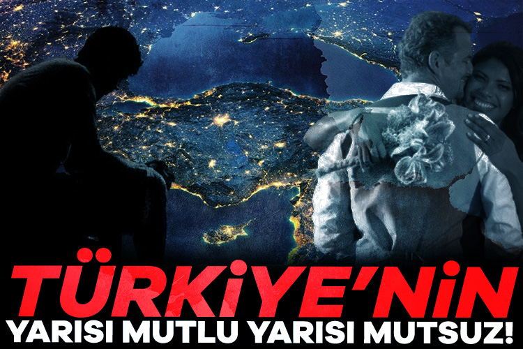 Türkiye’nin yüzde 49,6’sı mutlu Yaşam Memnuniyeti Araştırması sonuçlarına göre, mutlu olduğunu beyan eden 18