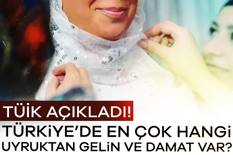 TÜİK'in açıkladığı güncel verilere göre; 2024 yılında evlenmeler de boşanmalar