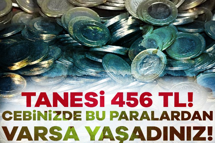 Cebinizde bu paralardan varsa yaşadınız! Tanesi 456 TL… Hatalı basım olarak standart paralardan ayrılan bazı 2014 yılına ait