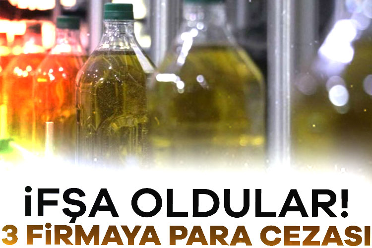 Sahte zeytinyağı satan 3 firmaya para cezası! İzmir'in Kemalpaşa ilçesinde, sahte zeytinyağı sattığı belirlenen 3 firmaya toplam