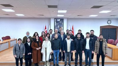 Bandırma Onyedi Eylül Üniversitesi Yerel Yönetimler Bölümü öğrencileri, Bandırma Belediye