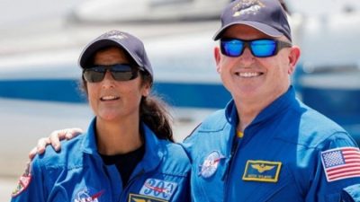NASA'nın uzayda mahsur kalan iki astronotunun yerini alacak ekibin fırlatılışı