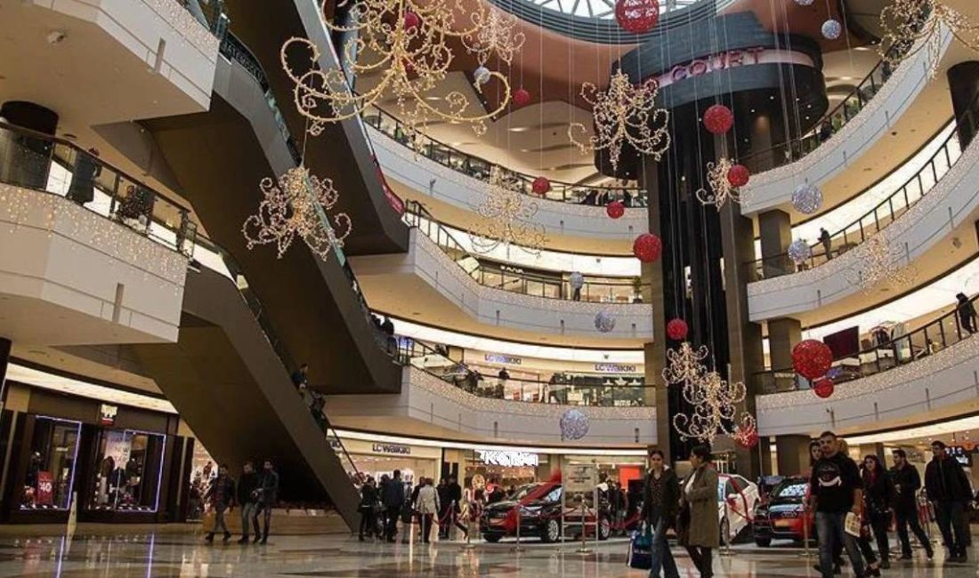 Şubat ayında AVM Ciro Endeksi nominal olarak yüzde 26,5 artarken,