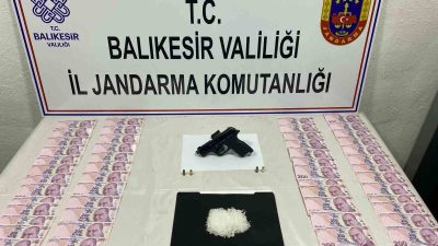 Balıkesir İl Jandarma Komutanlığı ekipleri tarafından, uyuşturucu madde imal ve