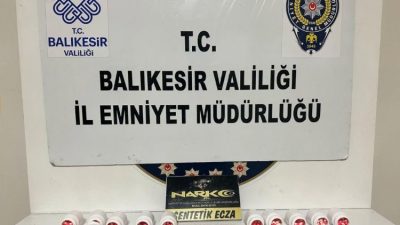 Balıkesir İl Emniyet Müdürlüğü Narkotik Suçlarla Mücadele Şube Müdürlüğü tarafından