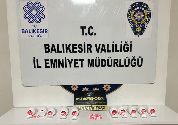 Balıkesir İl Emniyet Müdürlüğü Narkotik Suçlarla Mücadele Şube Müdürlüğü tarafından