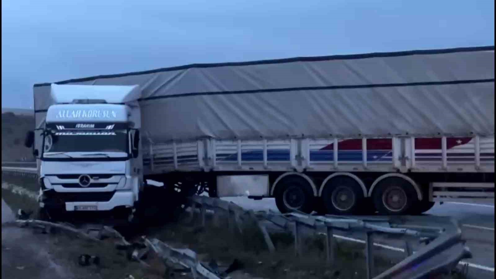 Balıkesir’in Gönen ile Bandırma ilçeleri arasındaki kara yolu, özellikle Buğdaylı