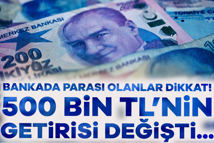 2024'ün Aralık'ında 1 milyon TL mevduatın '32 günlük' getirisi 43