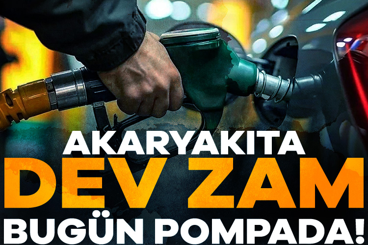 Benzinin litresine 1 lira 51 kuruş zam geldi. Yeni fiyatlar