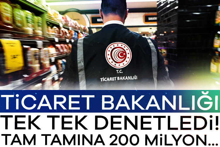 Ticaret Bakanlığı, ramazanda haksız ve fahiş fiyat artışlarına yönelik yapılan