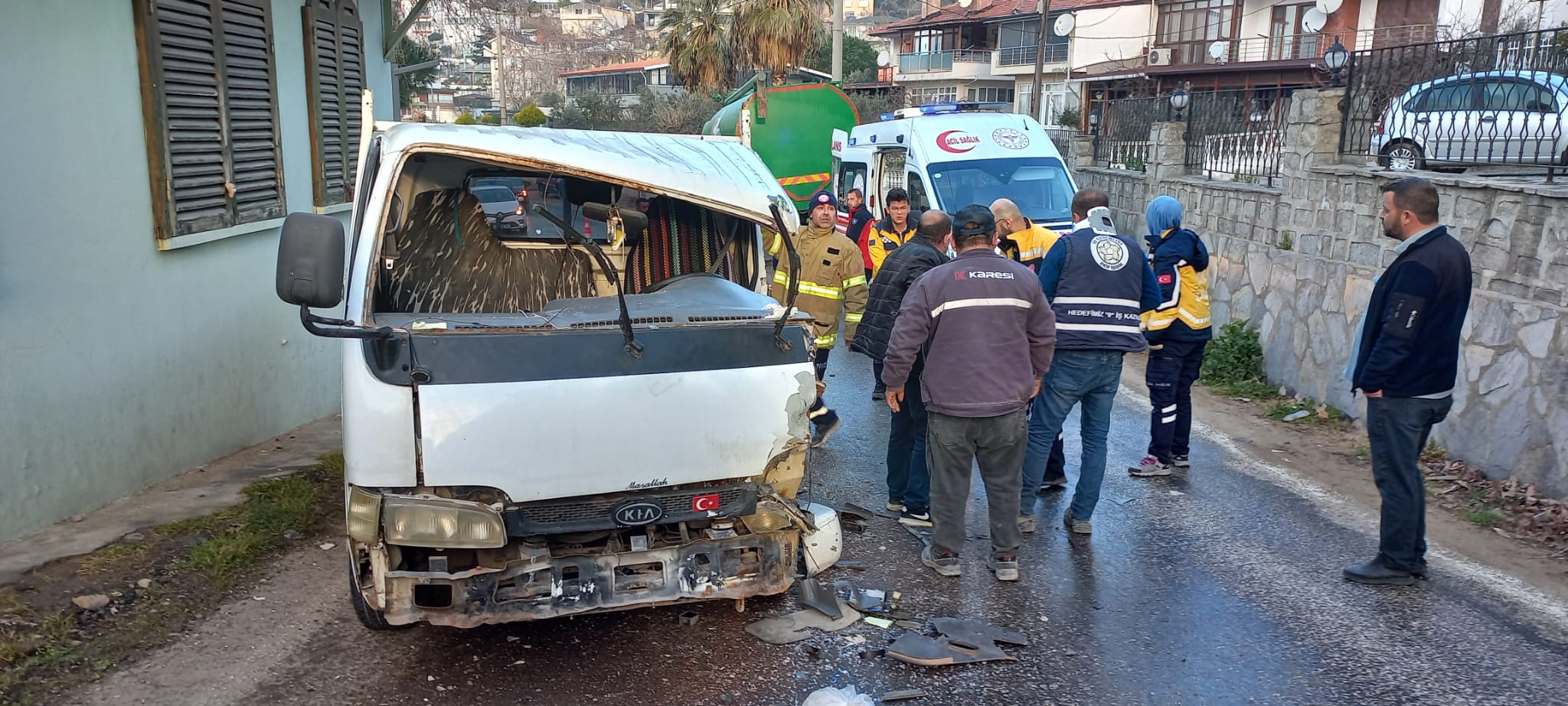 Erdek’in Tatlısu Mahallesi Küçük Bakraç Mevkii'nde sabah saatlerinde meydana gelen