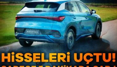Çinli elektrikli otomotiv devi BYD, 1.000 kW'lık yeni hızlı şarj