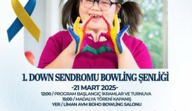 
Bandırma’da 21 Mart Down Sendromu Farkındalık Günü kapsamında 1. Down