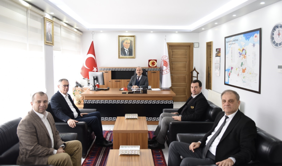 Bandırma Ticaret Borsası’ndan Balıkesir İl Tarım Müdürü’ne Ziyaret
Bandırma Ticaret Borsası (BTB) Yönetim Kurulu Başkanı Can Ata Tan