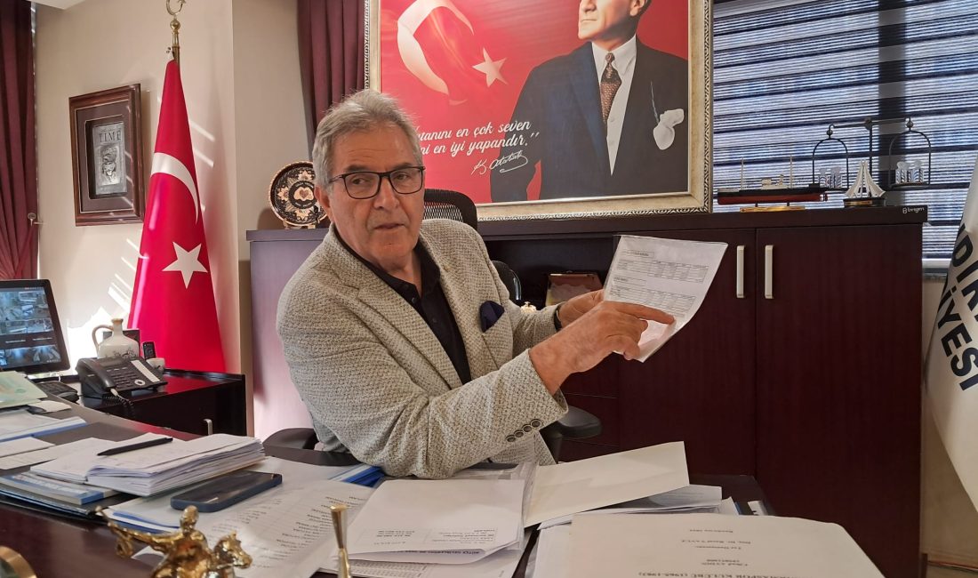 Bandırma Belediye Başkanı Dursun Mirza gazetecilere yaptığı açıklamada satışa çıkarılan