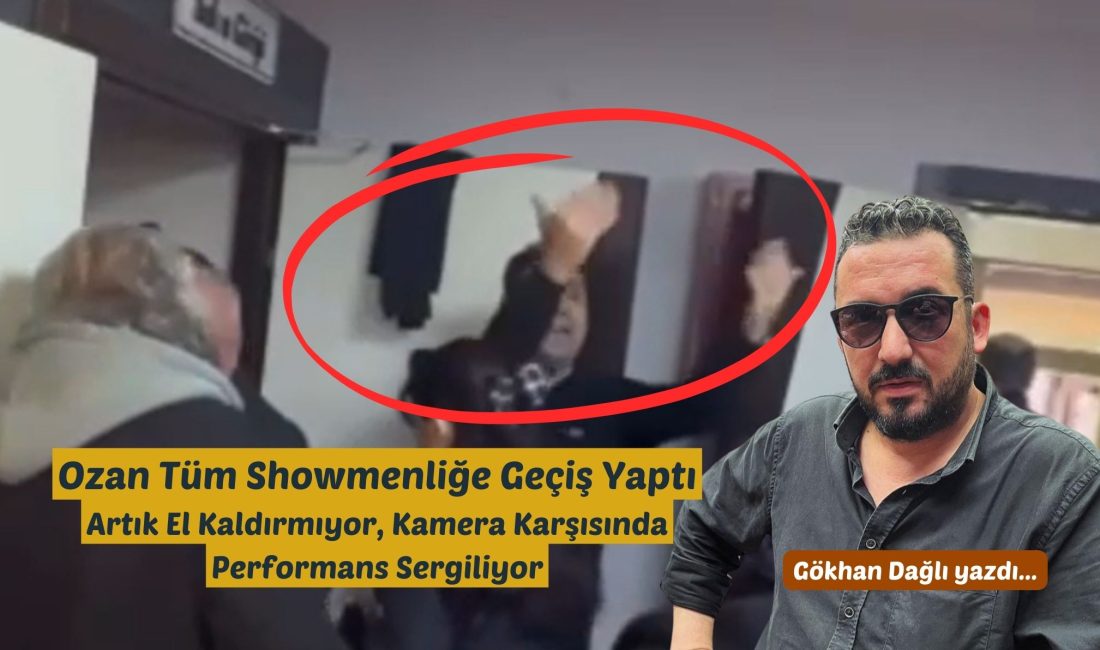 Ozan Tüm Showmenliğe Geçiş Yaptı. Artık El Kaldırmıyor, Kamera Karşısında Performans Sergiliyor Bandırma siyasetinde uzun süredir sessizliğiyle ve pasifliğiyle eleştirilen bir isim
