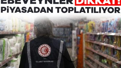 Ticaret Bakanlığı, 'Güvensiz Ürün Bilgi Sistemi' üzerinden sağlık riski barındıran