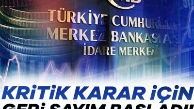 Bugün, saat 14.00'te Türkiye Cumhuriyet Merkez Bankası'nın açıklayacağı politika faiz
