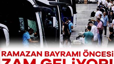 Ramazan Bayramı yaklaşırken bayramda şehir dışında olacaklar otobüs ve uçak