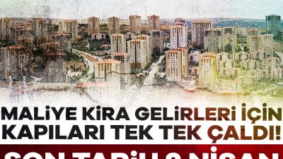 Hazine ve Maliye Bakanlığı, 2024 yılında kira geliri elde eden