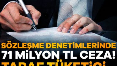 Ticaret Bakanı Ömer Bolat, tüketicilerin taraf olduğu sözleşmelere ilişkin yapılan