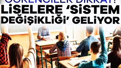 Milli Eğitim Bakanlığı (MEB) zorunlu eğitim sistemiyle ilgili önemli bir