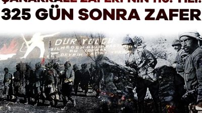 Çanakkale'de 18 Mart 1915'te elde edilen deniz zaferi, Türk milletinin