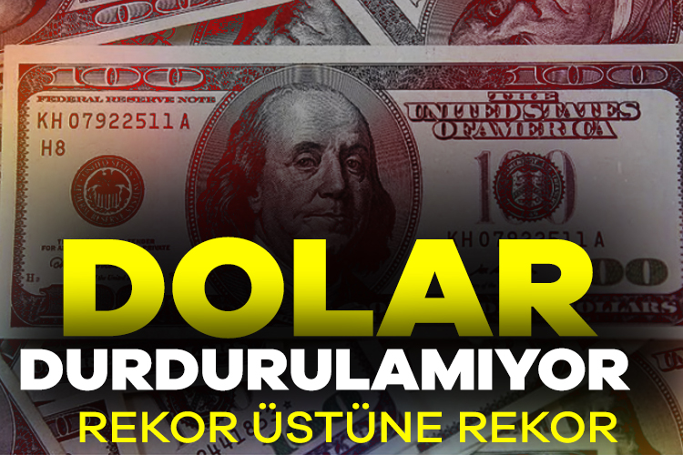 Yükselişini sürdüren dolar tarihinde ilk kez 40 TL'yi aştı.