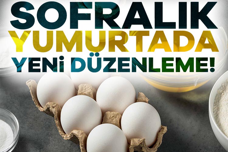Sofralık yumurta ihracatına uygulanan fon kesintisi kilogramda 0,5 dolardan 1,5