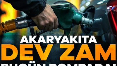 Benzinin litresine 1 lira 51 kuruş zam geldi. Yeni fiyatlar