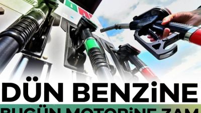 Döviz kurlarındaki oynaklık akaryakıt fiyatlarına zam olarak yansıyor. Benzinin litresine