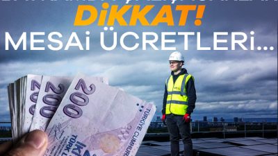 Ramazan Bayramı'nda çalışan pek çok kesim mesai ücreti alacak. Dini