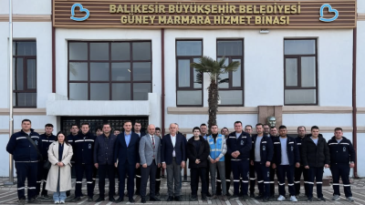 Balıkesir Büyükşehir Belediyesi Güney Marmara Koordinatörü Murat Karakoyun’un öncülüğünde, Bandırma’daki