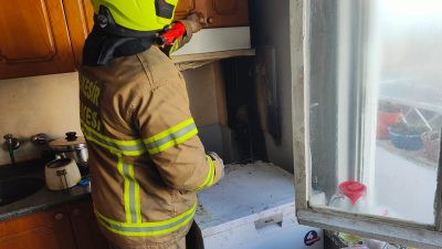 Balıkesir’in Susurluk ilçesine bağlı Han Mahallesi Kamil Gül Sokak’ta meydana