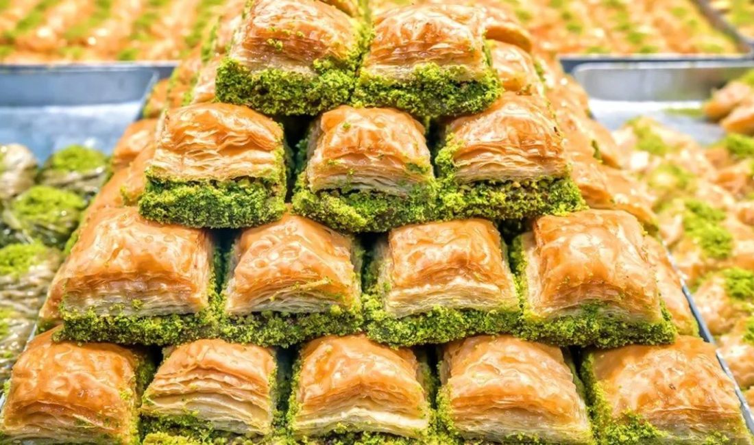 Bayram sofralarının vazgeçilmezi fıstıklı baklava, son beş yılda yüzde 1.394